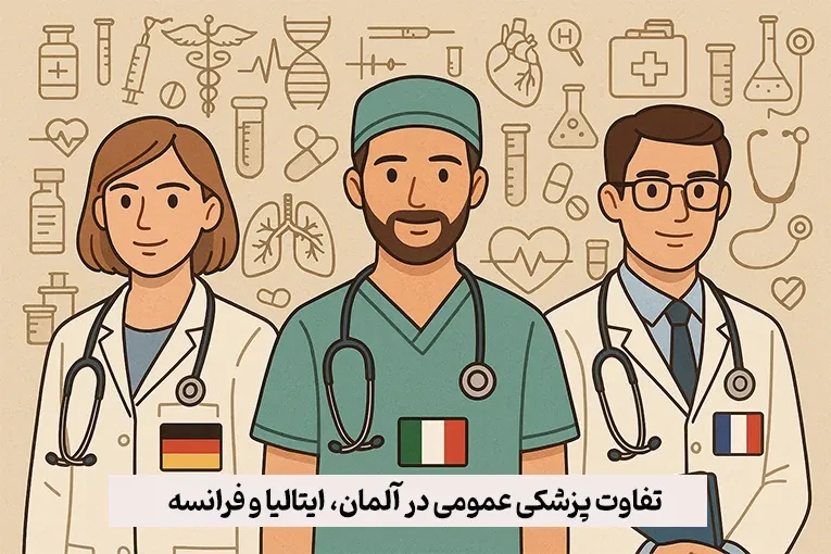 بررسی کامل تفاوت پزشکی عمومی در آلمان، ایتالیا و فرانسه